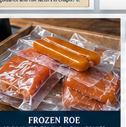 Blast Frozen Green Roe Export Specimen Card